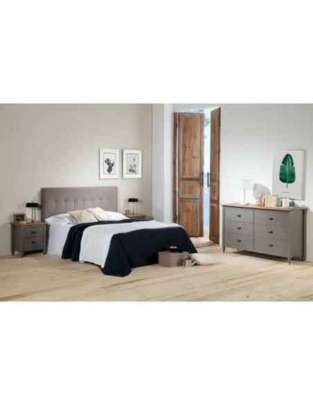 Cabecero 140/150cm Modelo Nixed con Patas Beige