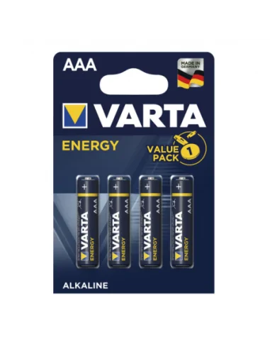 Blister 4 Pilas Aaa/lr03 1,5 V Varta Alcalina Energy