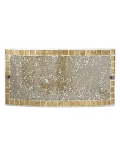 Aplique Rectangular Carbono...