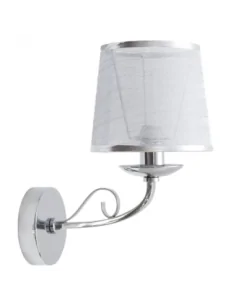 Aplique Sumba 1xe14 Cromo