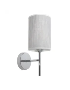 Aplique Asuncion 1xe14 Gris