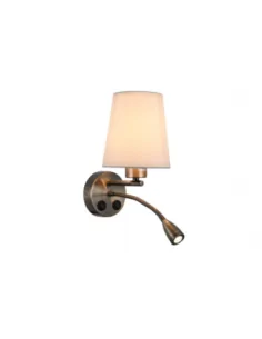 Aplique 1x3w 4000k + 1xe27...