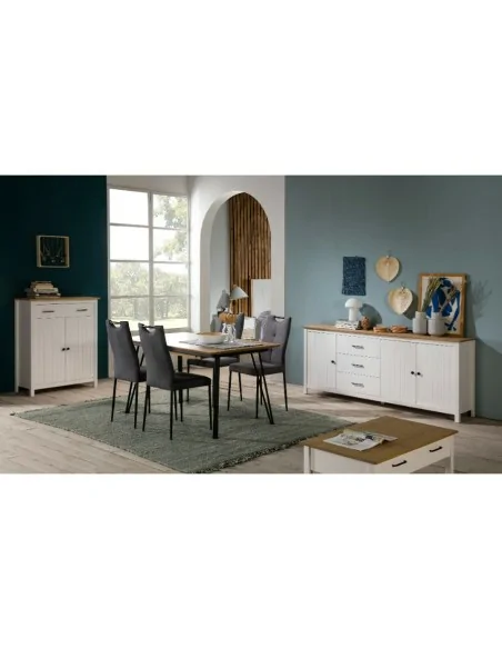 Aparador 3 Puertas Modelo Melly