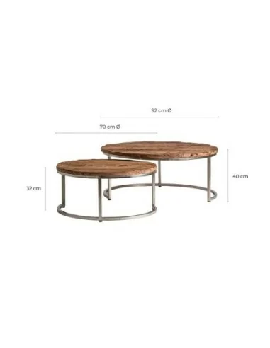 Mesa De Centro J/2 Akron