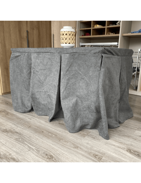 Ropa antimanchas aterciopelada triple grueso Gris