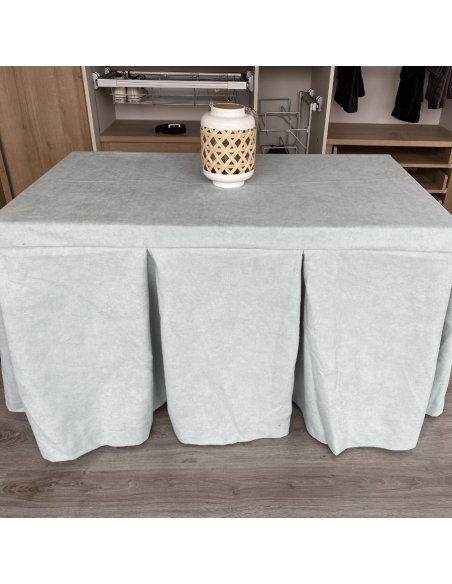 Ropa antimanchas aterciopelada triple grueso Verde