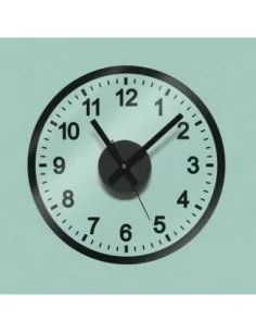 RELOJ PEGATINA COMPLETA NEGRO 2