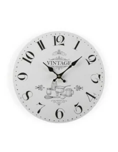 RELOJ MADERA ADELE 29CM