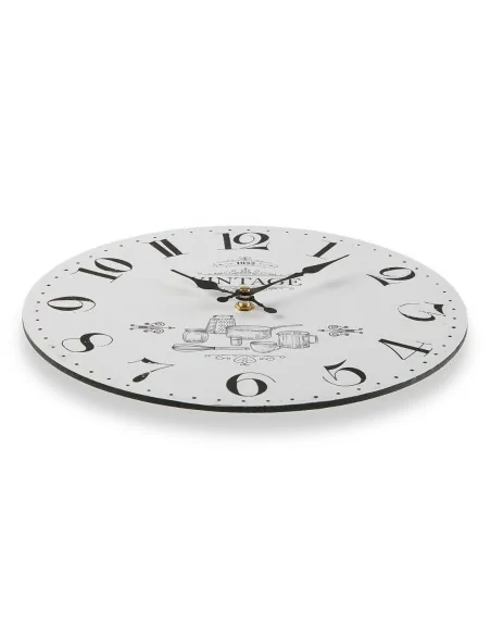 RELOJ MADERA ADELE 29CM