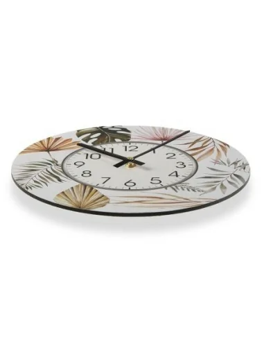 RELOJ MADERA ROXANNE 29CM