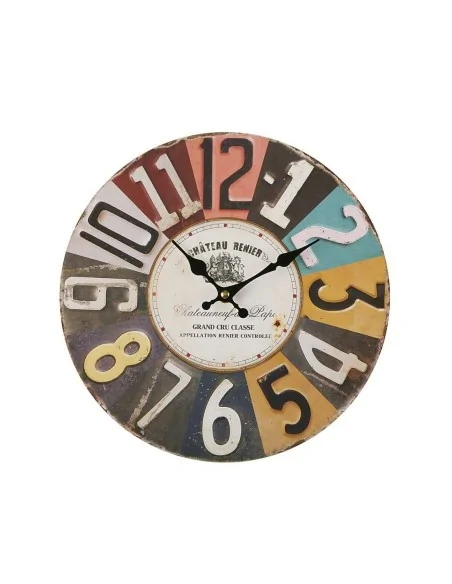 RELOJ PARED RULETA 28CM