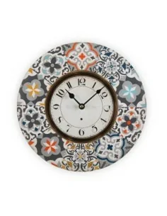 RELOJ MADERA ALFAMA 29CM