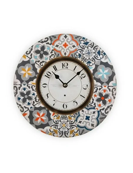 RELOJ MADERA ALFAMA 29CM