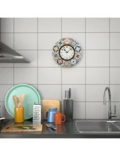 RELOJ MADERA ALFAMA 29CM 2