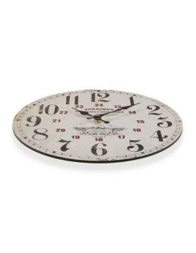 RELOJ DE PARED MADERA TIME TWO 29CM RELOJ DE PARED MADERA TIME TWO 29CM