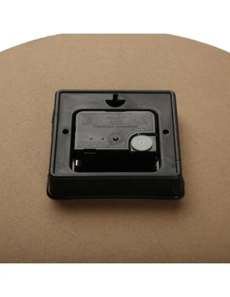 RELOJ DE PARED MADERA PAPEL 29CM