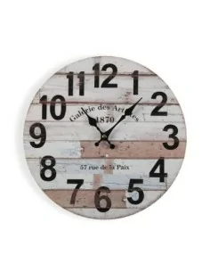 RELOJ DE PARED MADERA...