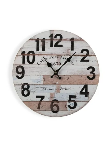 RELOJ DE PARED MADERA GALLERY 29CM