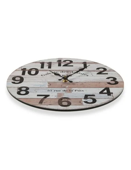 RELOJ DE PARED MADERA GALLERY 29CM