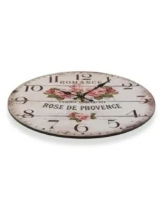 RELOJ DE PARED MADERA ROSE... 2