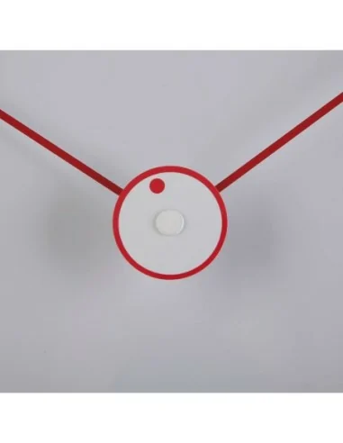 RELOJ ROJO 24H 30CM DIA.