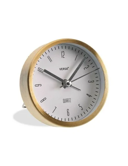 RELOJ DESPERTADOR ORO 9CM