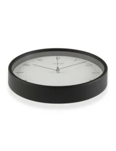 RELOJ COCINA NEGRO 25CM. 2