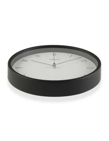 RELOJ COCINA NEGRO 25CM. RELOJ COCINA NEGRO 25CM.
