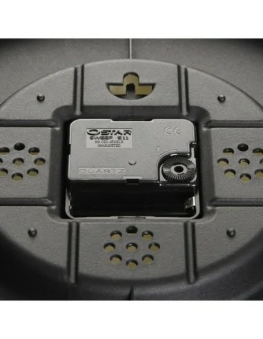 RELOJ COCINA NEGRO 25CM. RELOJ COCINA NEGRO 25CM.