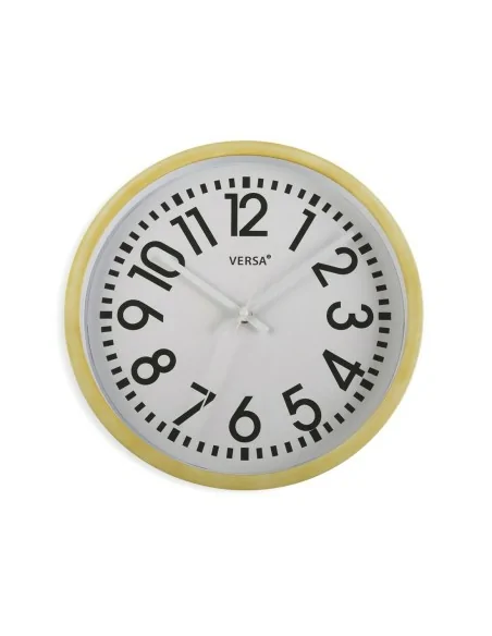 RELOJ PARED BLANCO YELLOW 30,5 CM