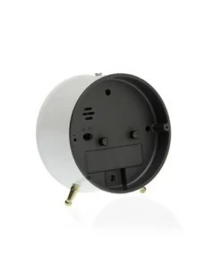 RELOJ DESPERTADOR METAL BLANCO 2