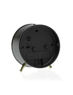 RELOJ DESPERTADOR METAL NEGRO 2