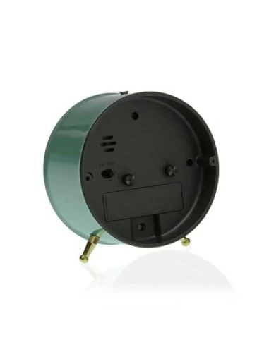 RELOJ DESPERTADOR METAL TURQUESA