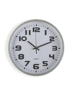 RELOJ COCINA PLATA 30,5 CM