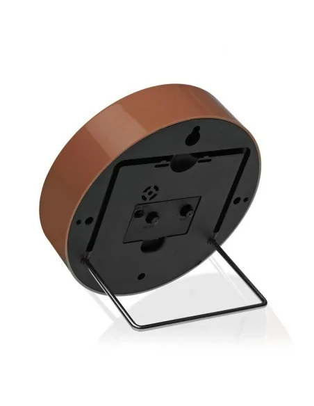 RELOJ DESPERTADOR MESA Y PARED WOOD