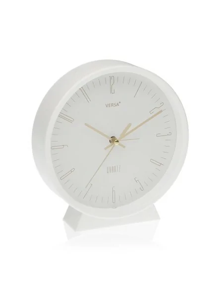 RELOJ DESPERTADOR BLANCO GOLDEN
