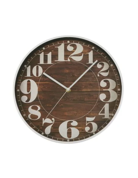 RELOJ COCINA MARRON 30 CM BIGG