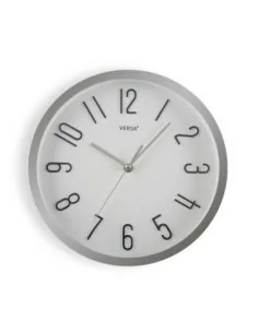 RELOJ DE PARED PLATEADO DIA 30