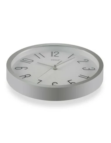 RELOJ DE PARED PLATEADO DIA 30