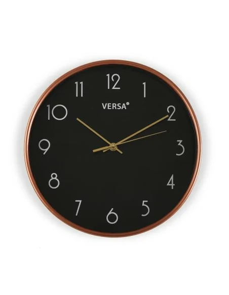 RELOJ DE PARED NEGRO HOLDEN