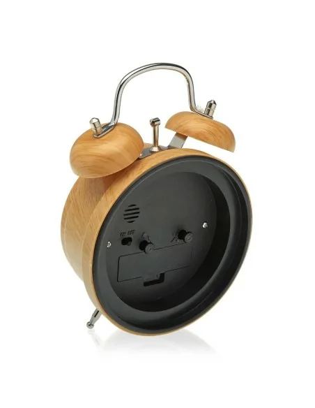 RELOJ DESPERTADOR YELLOW METAL