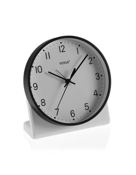 RELOJ DESPERTADOR BLANCO BLACK