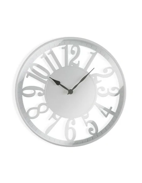 RELOJ COCINA BLANCO GRIS 30 CM.