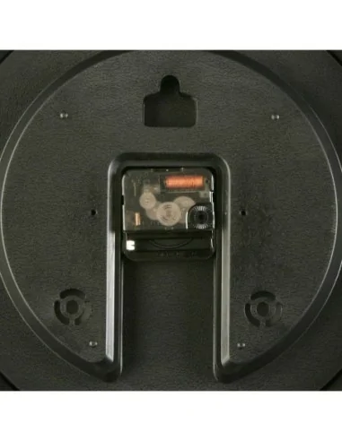 RELOJ DE PARED PUNTOS PLATEADO