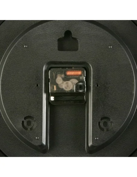 RELOJ DE PARED PUNTOS PLATEADO