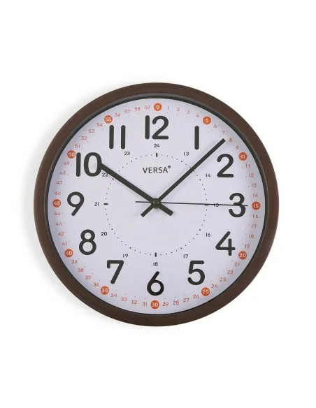 RELOJ COCINA MADERA NAT.30,5CM
