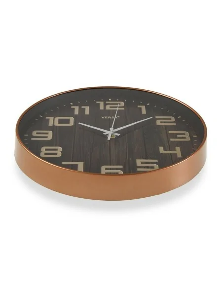 RELOJ COCINA MARRON 30,5 CM