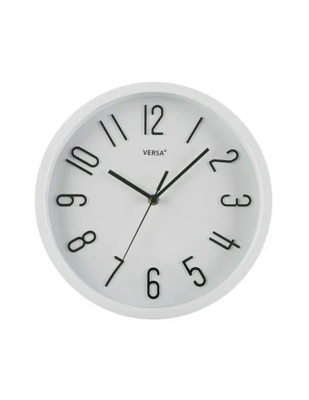 RELOJ DE PARED BLANCO DIA 30CM