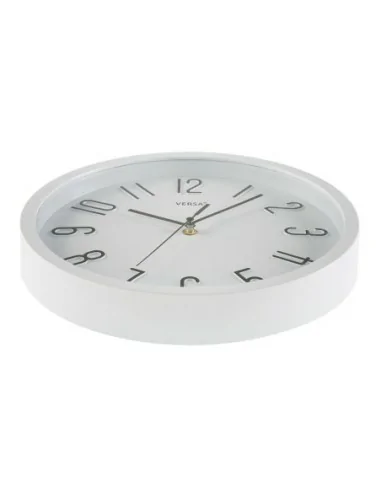 RELOJ DE PARED BLANCO DIA 30CM