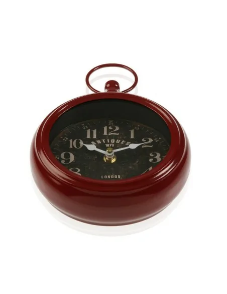 RELOJ PARED ROJO 16X23 CM